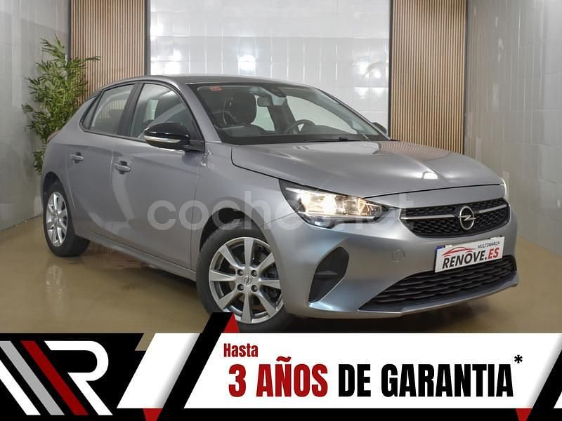 Gris / plata Usado 2021 Opel Corsa Edition Berlina | 11.990 € (Precio justo) - Imagen 1/4