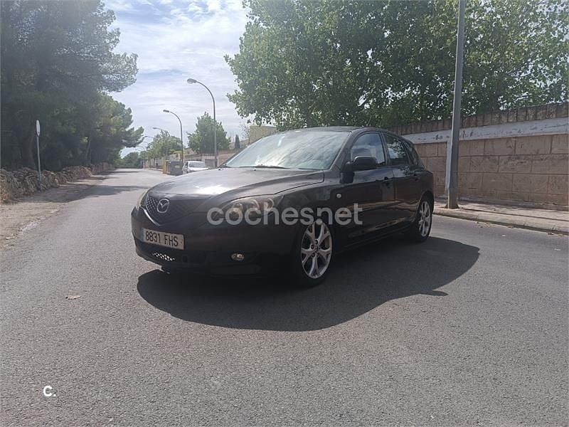 Negro Usado 2008 Mazda 3 Sportive Berlina | 2500 € (Super precio) - Imagen 1/4