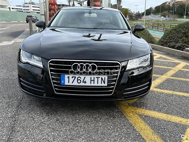 Usado Audi A7 Sportback 204 CV (150 kW) 2013 Negro Utilitario