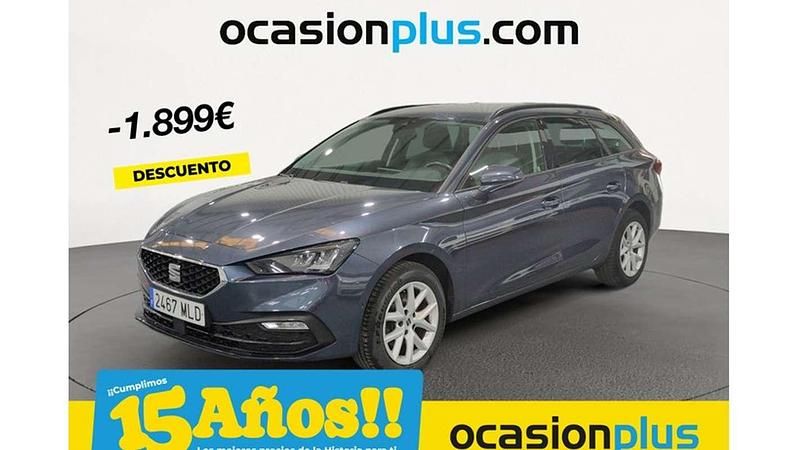 Gris Usado 2023 Seat Leon ST Style Familiar | 18.991 € (Precio justo) - Imagen 1/4