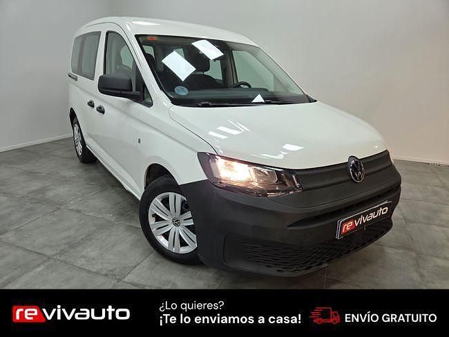 Usado VW Caddy Beach 102 CV (75 kW) 2021 Blanco Monovolumen
