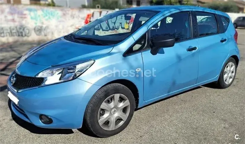Usado Nissan Note Acenta 80 CV (58 kW) 2016 Azul Utilitario
