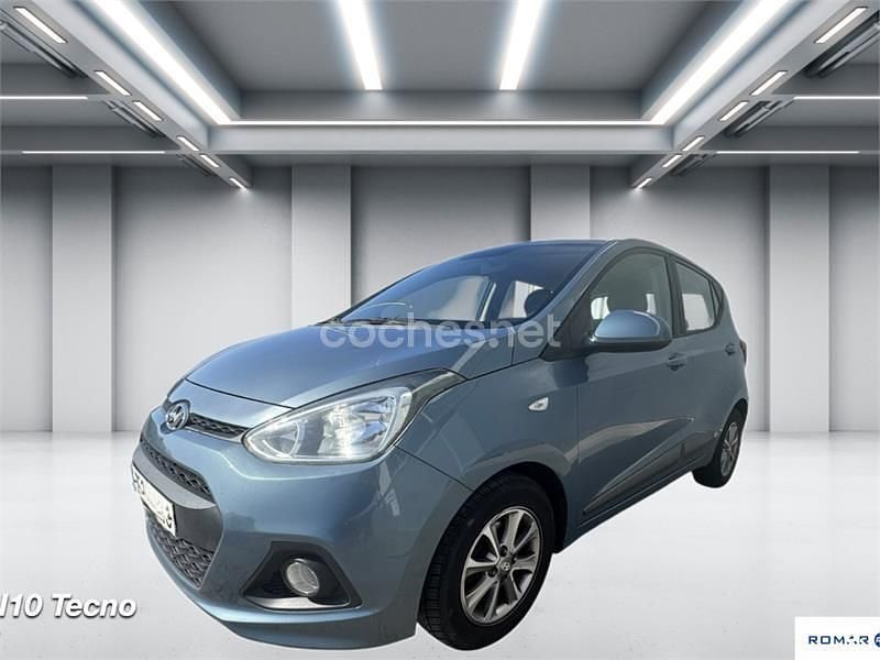 Azul Usado 2017 Hyundai i10 Utilitario | 6490 € (Buen precio) - Imagen 1/4