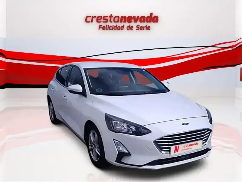 Begagnad Ford Focus Trend 120 HK (88 kW) 2020 Vit