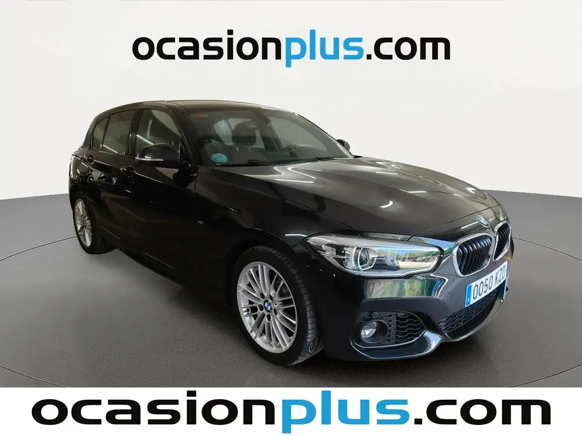 Usado BMW 118 136 CV (100 kW) 2019 Negro Utilitario