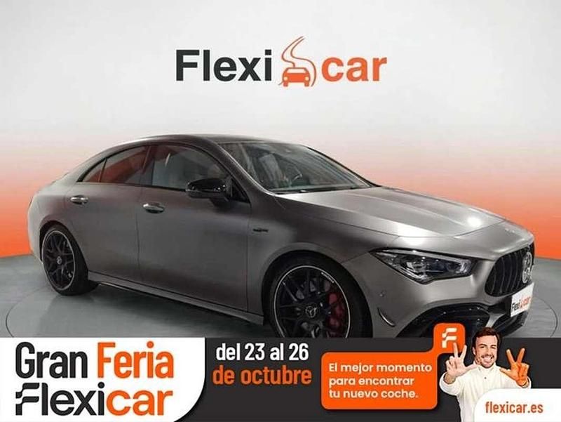 Gris Usado 2021 Mercedes CLA45 AMG AMG Coupe | 49.990 € (Precio justo) - Imagen 1/4