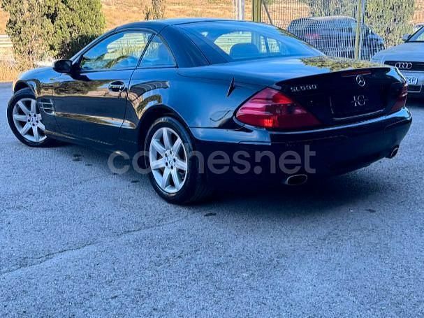 Usado Mercedes SL500 306 CV (225 kW) 2003 Negro Descapotable