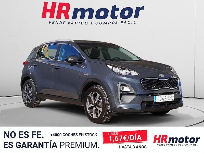 Usado Kia Sportage 136 CV (100 kW) 2021 Gris SUV