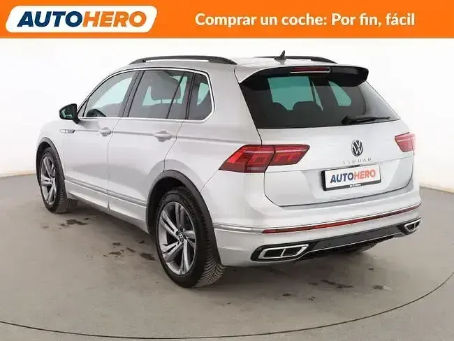 Usado VW Tiguan R-line 150 CV (110 kW) 2021 Gris SUV