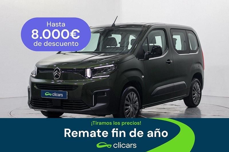 Verde Usado 2025 Citroën Berlingo Monovolumen | 19.490 € (Precio justo) - Imagen 1/4