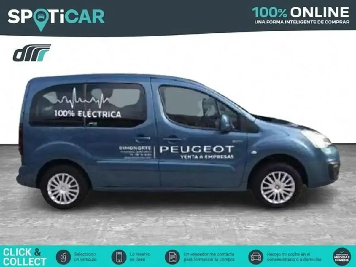 Usado Peugeot TePee Active 49 kW (67 CV) 2018 Azul Familiar