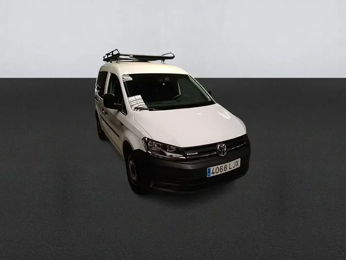 Usado VW Caddy 110 CV (80 kW) 2020 Blanco Monovolumen