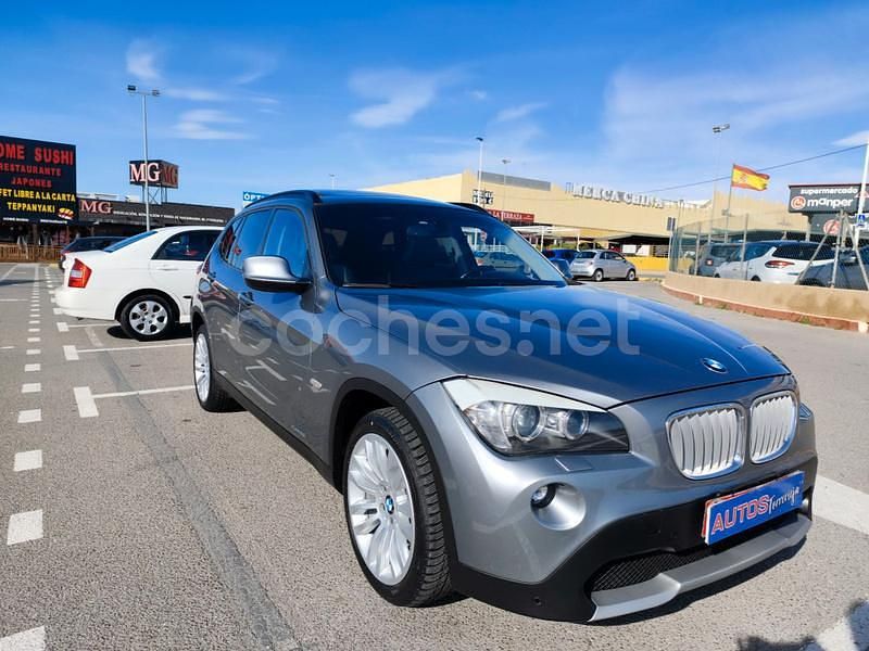 Usado BMW X1 218 CV (160 kW) 2010 Gris / plata SUV