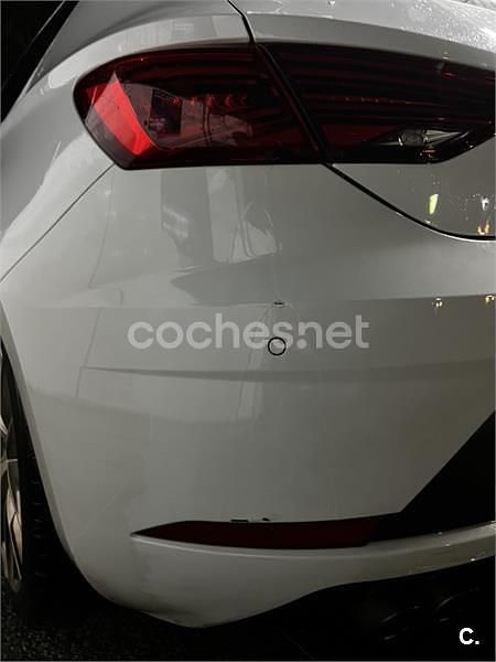 Usado Seat Leon FR 125 CV (91 kW) 2018 Blanco Berlina
