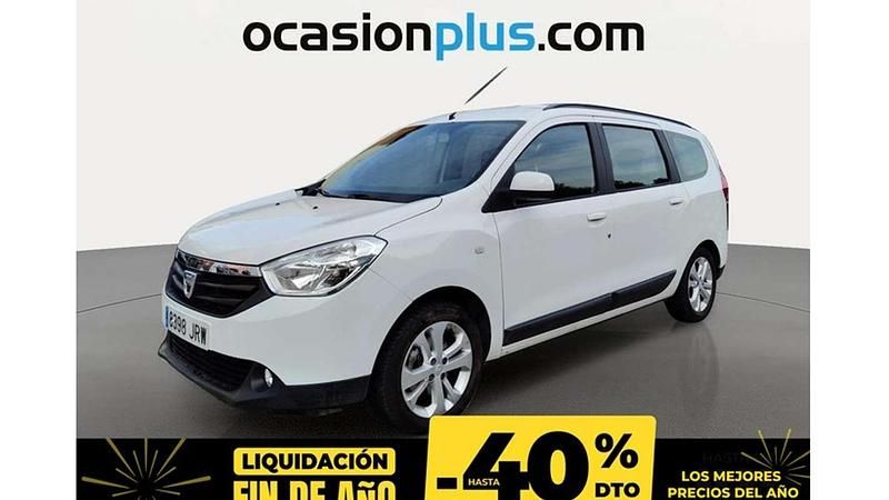 Blanco Usado 2016 Dacia Lodgy Lauréate Monovolumen | 9800 € (Buen precio) - Imagen 1/4