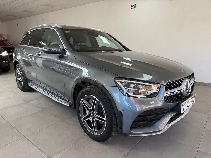 Usado Mercedes GLC200 163 CV (119 kW) 2020 Gris / plata SUV