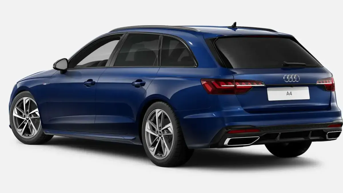 Usado Audi A4 S-Line 163 CV (119 kW) 2024 Azul Familiar