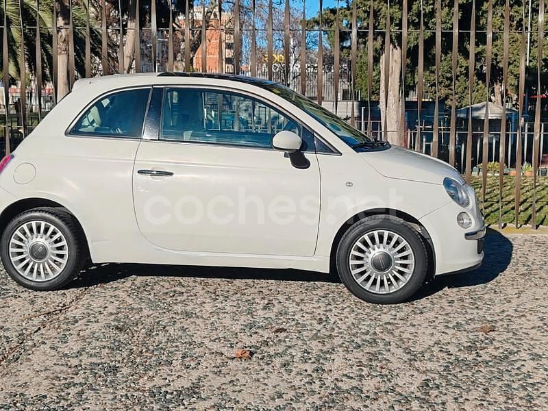 Usado Fiat 500 Lounge 69 HP (50 kW) 2012 Bege Sedan
