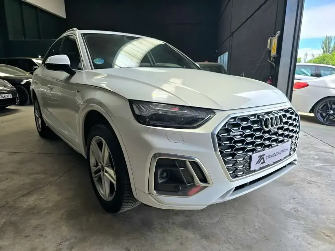 Usado Audi Q5 Sportback S-Line 204 CV (150 kW) 2023 Blanco SUV