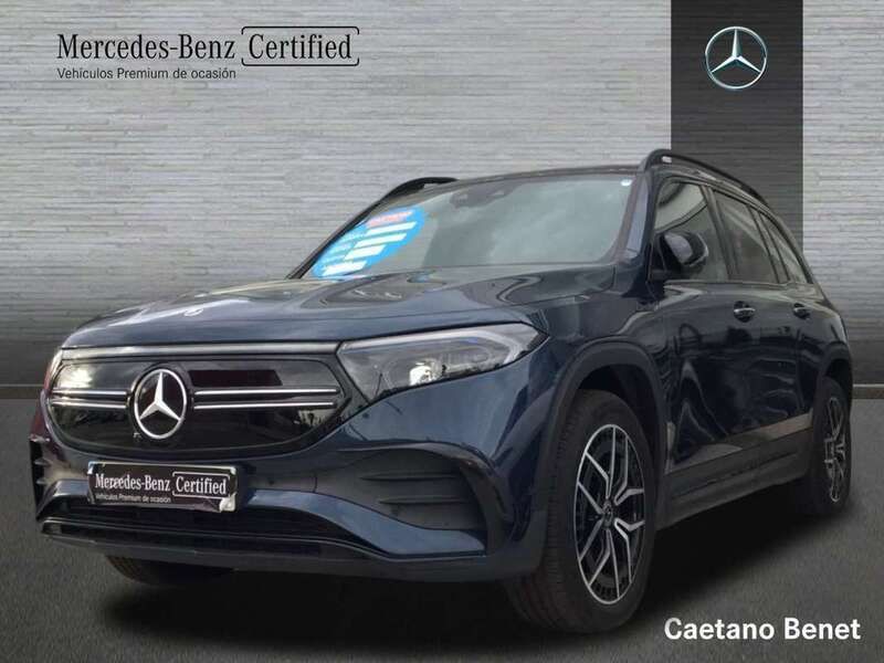 Azul Usado 2021 Mercedes EQB300 SUV | 37.900 € (Caro) - Imagen 1/4