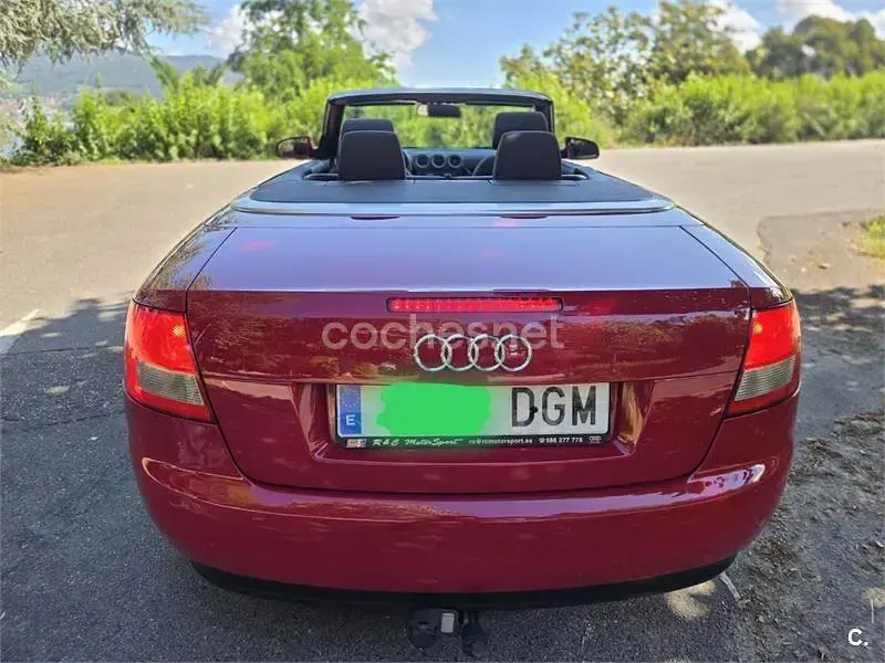 Usado Audi A4 Cabriolet 163 CV (119 kW) 2005 Rojo Descapotable