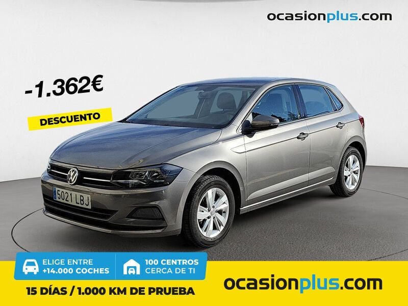 Gris Usado 2019 VW Polo Advance Berlina | 14.990 € (Precio justo) - Imagen 1/4