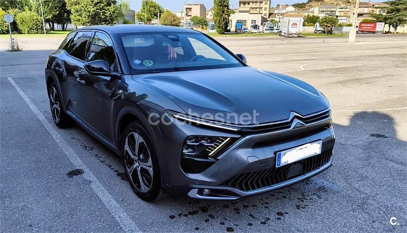 Gris / plata Usado 2023 Citroën C5 X Feel Berlina | 19.500 € (Buen precio) - Imagen 1/4
