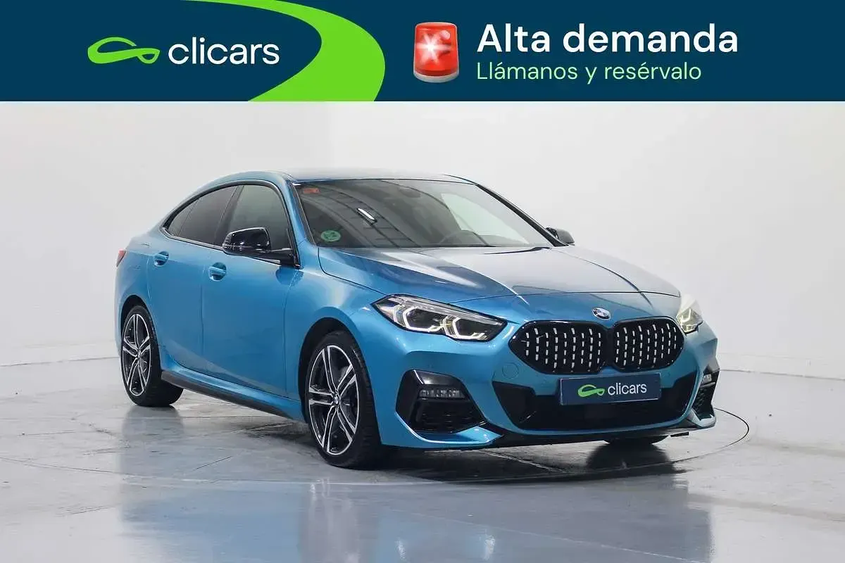 Usado BMW 218 140 CV (102 kW) 2020 Azul Coupe