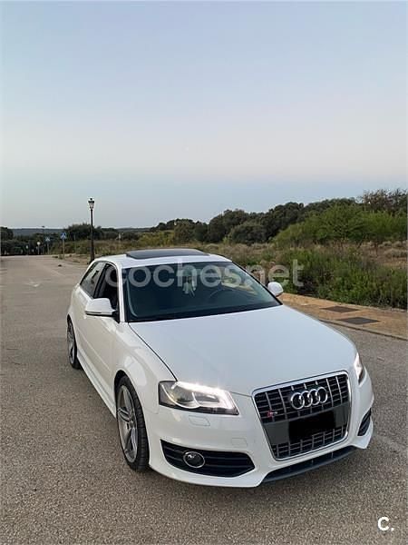 Usado Audi A3 105 CV (77 kW) 2008 Blanco Berlina