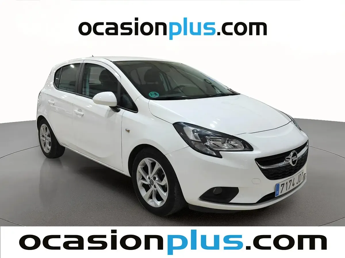 Usado Opel Corsa Selective 90 CV (66 kW) 2015 Blanco Utilitario
