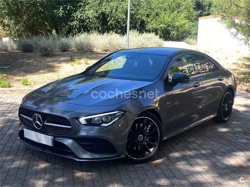 Gris / plata Usado 2020 Mercedes CLA200 Berlina | 32.000 € (Buen precio) - Imagen 1/4
