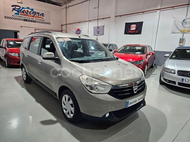 Beige Usado 2013 Dacia Lodgy Ambiance Monovolumen | 6990 € (Precio justo) - Imagen 1/4