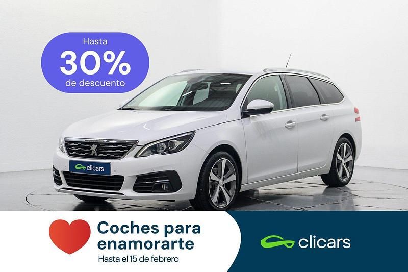 Usado Peugeot 308 SW Allure 130 CV (95 kW) 2019 Blanco Familiar