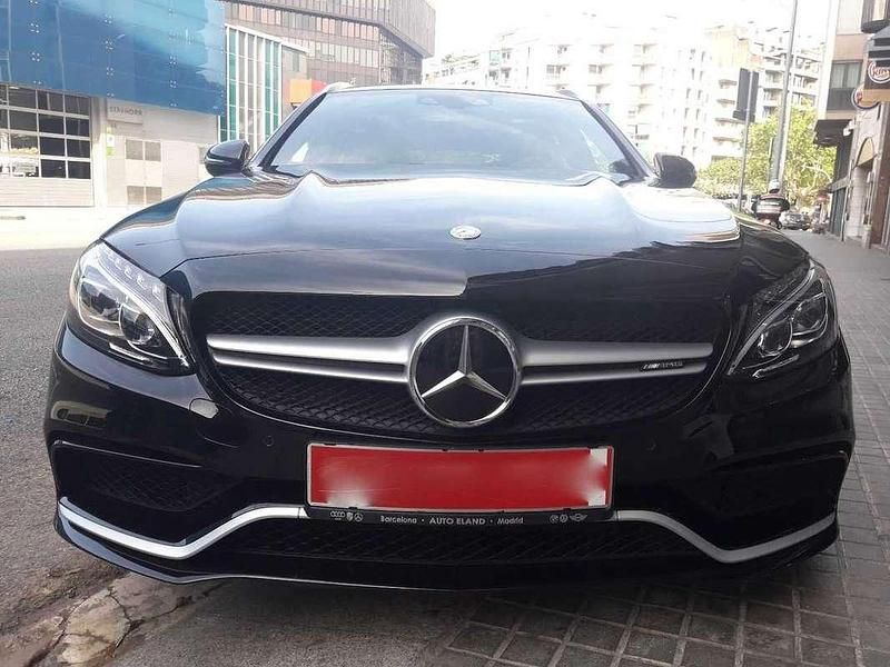 Usado Mercedes C63 AMG AMG 476 CV (350 kW) 2016 Negro Familiar