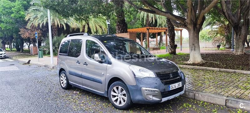 Beige Usado 2014 Peugeot Partner Tepee Outdoor Monovolumen | 10.500 € (Precio justo) - Imagen 1/4