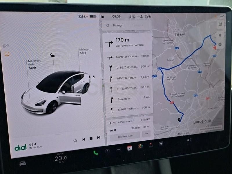 Usado Tesla Model 3 366 kW (498 CV) 2022 Eléctrico Berlina