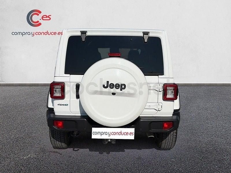 Usado Jeep Wrangler Sahara 381 CV (280 kW) 2021 Blanco SUV