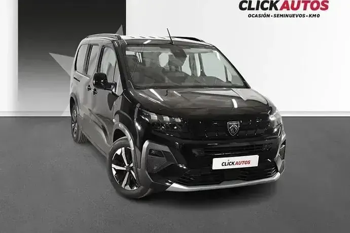 Usado Peugeot Rifter GT 130 CV (95 kW) 2026 Negro Monovolumen