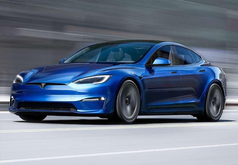 Usado Tesla Model S Long Range AWD 386 kW (525 CV) 2020 Gris Utilitario