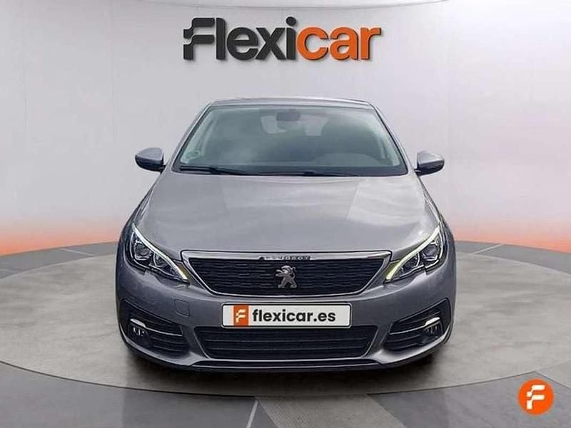 Usado Peugeot 308 Style 131 CV (96 kW) 2020 Gris Utilitario