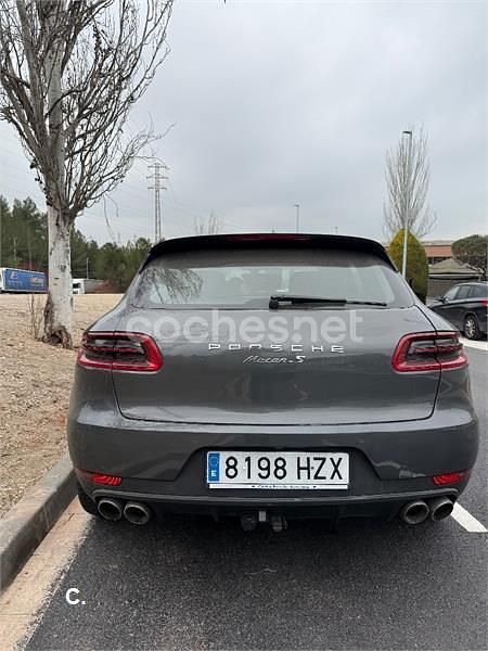 Usado Porsche Macan S 258 CV (189 kW) 2015 Gris / plata SUV