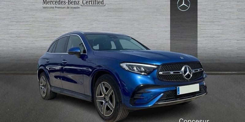 Usado Mercedes GLC200 204 CV (150 kW) 2025 Azul SUV