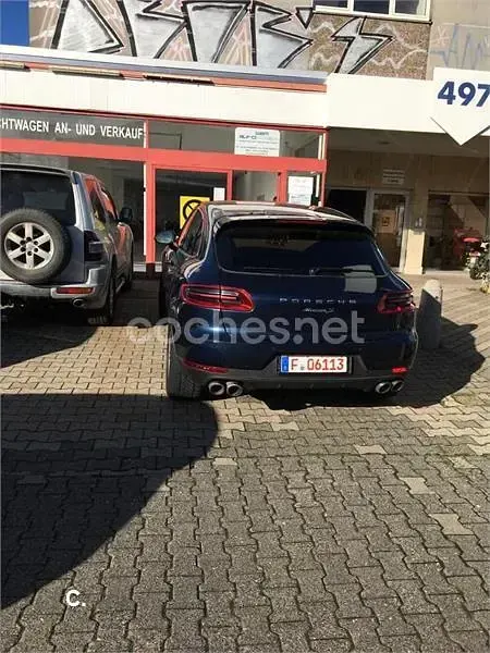 Usado Porsche Macan S 258 CV (189 kW) 2015 Azul SUV