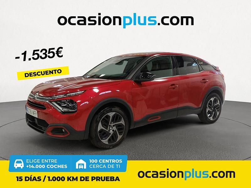 Rojo Usado 2023 Citroën C4 Feel Berlina | 16.890 € (Precio justo) - Imagen 1/4