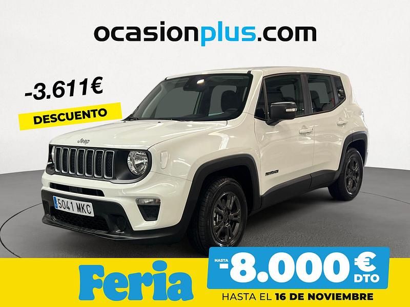 Blanco Usado 2023 Jeep Renegade Longitude SUV | 23.950 € (Precio justo) - Imagen 1/4