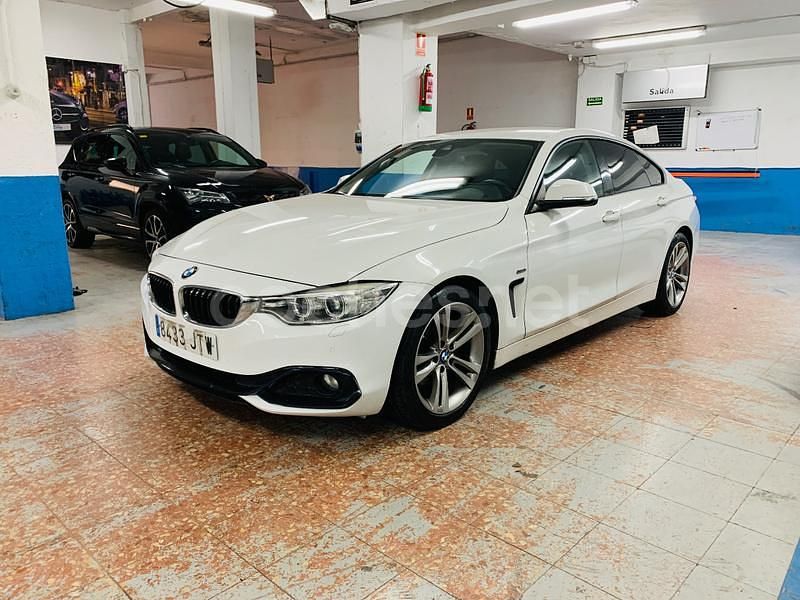 Blanco Usado 2017 BMW 420 Gran Coupé Sport Line Coupe | 12.900 € (Buen precio) - Imagen 1/4