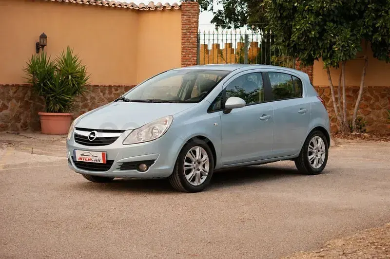 Usado Opel Corsa Cosmo 90 CV (66 kW) 2009 Azul Utilitario