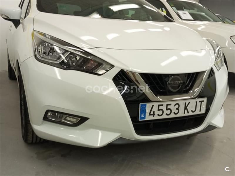 Usado Nissan Micra Acenta 73 CV (53 kW) 2018 Blanco Berlina