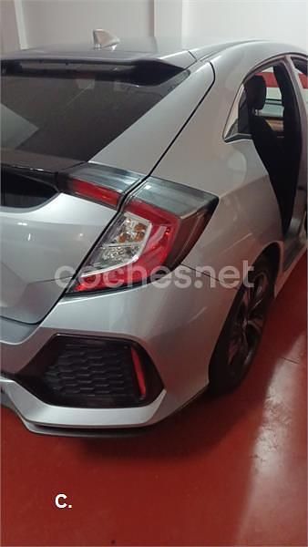 Gris / plata Usado 2018 Honda Civic Elegance Berlina | 15.000 € (Super precio) - Imagen 1/4