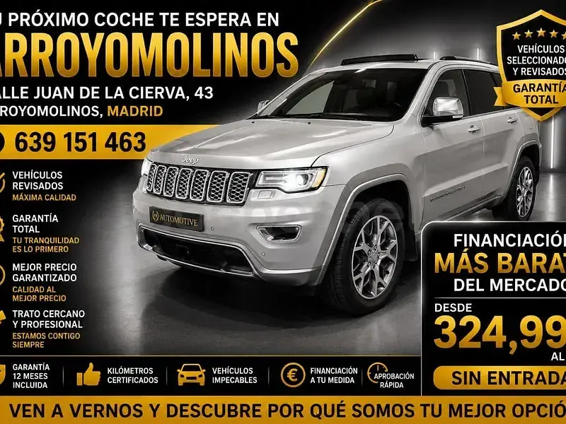 Occasion Jeep Grand Cherokee Overland 250 PK (183 kW) 2020 Grijs SUV
